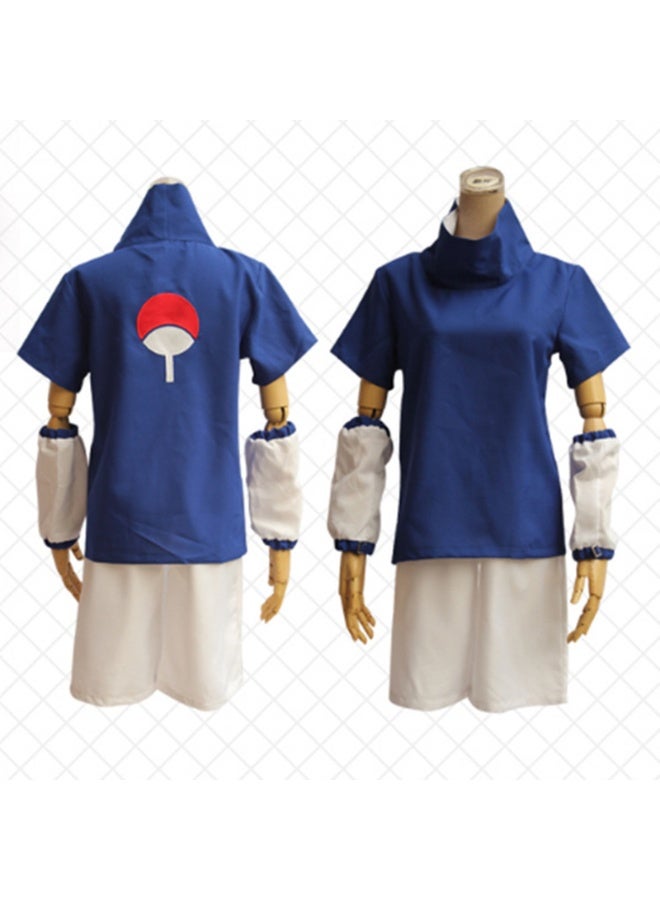 NIBEMINENT The blue summer stage performance costume of the first generation of the anime "Shouchiha Sasuke" - Image 1