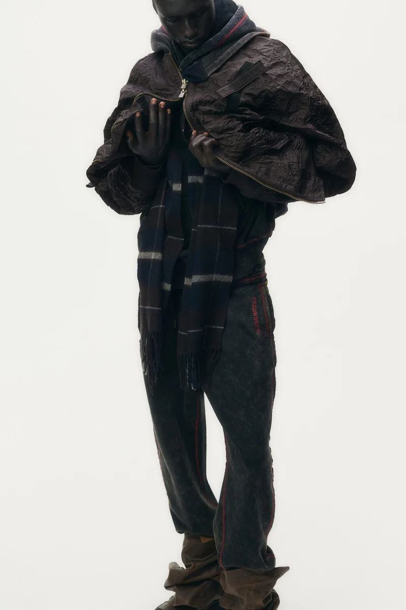 H&M Foiled bomber jacket