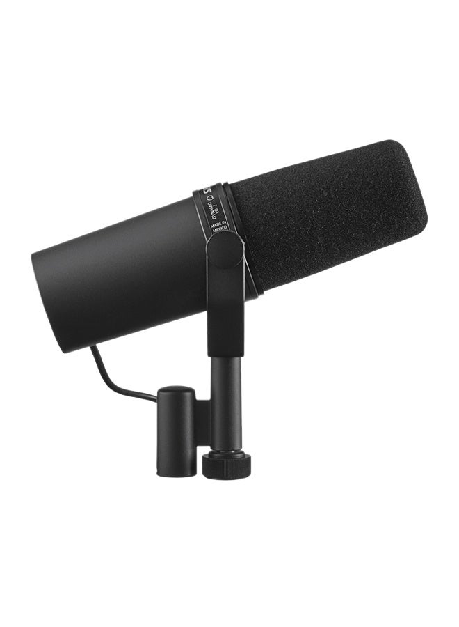 SM7B Microphone - Vocal Dynamic Studio Mic for Broadcast, Podcast, Recording, Gaming & Streaming, XLR, Rugged Construction, Detachable Windscreen, Smooth Sound, Warm Vocals, Wide-Range Frequency - Image 2