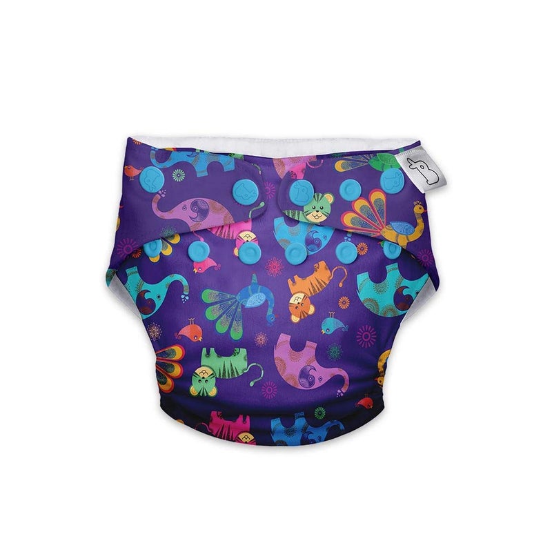 SuperBottoms Swimming Diapers for Babies & Toddlers - Reusable & Adjustable Swim Diapers - Washable Cloth Diapers - Skin Friendly Fabric - Easy to Clean - Fits 3M - 3Y - Image 1