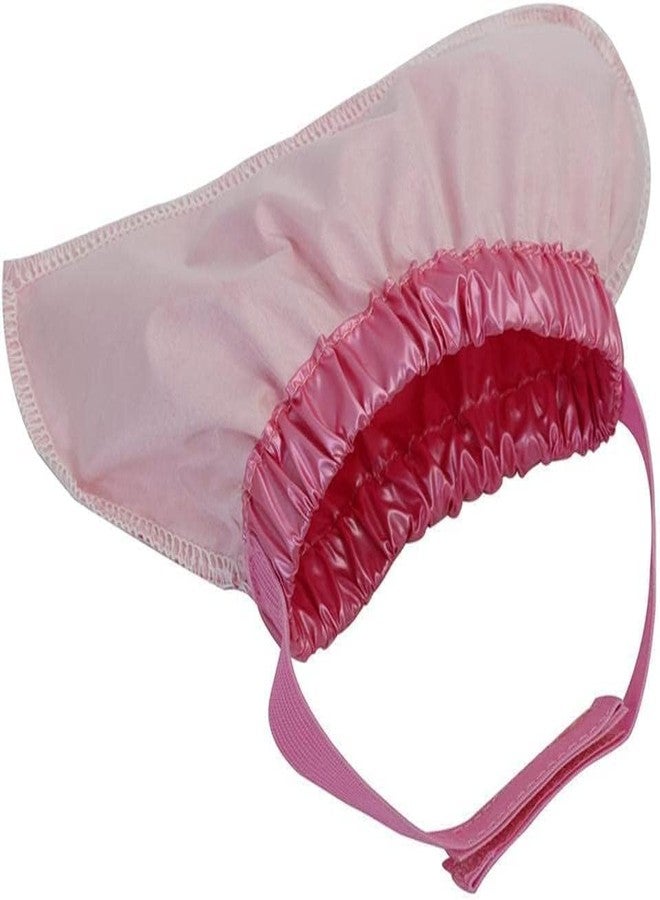Pxiryanlow Pink Cat Shower Caps, Cap Pet Shower and Bath Supplies Pet Bath Accessories Prevent Water in Pet Cat Ears Headgear Pet Waterproof, Cat Dog Waterproof Bonnet, Apparel and Accessories,Hats 14*10*1cm - Image 3