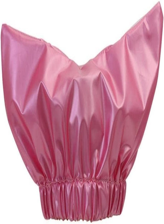 Pxiryanlow Pink Cat Shower Caps, Cap Pet Shower and Bath Supplies Pet Bath Accessories Prevent Water in Pet Cat Ears Headgear Pet Waterproof, Cat Dog Waterproof Bonnet, Apparel and Accessories,Hats 14*10*1cm - Image 2