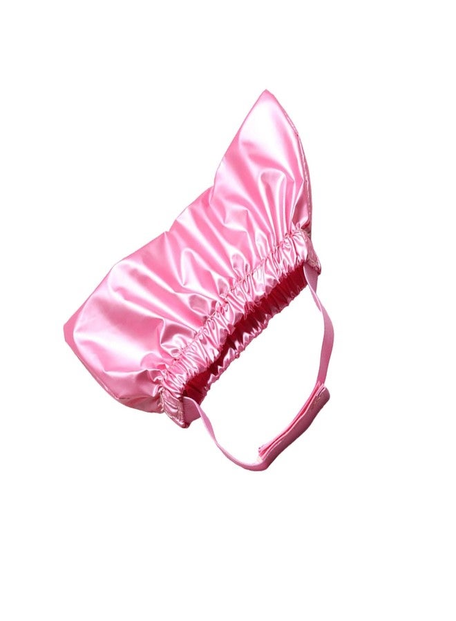 Pxiryanlow Pink Cat Shower Caps, Cap Pet Shower and Bath Supplies Pet Bath Accessories Prevent Water in Pet Cat Ears Headgear Pet Waterproof, Cat Dog Waterproof Bonnet, Apparel and Accessories,Hats 14*10*1cm - Image 1
