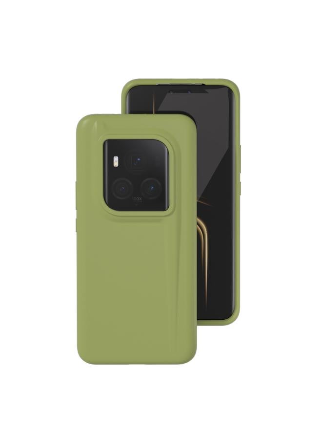 Green Tiger Case For Honor Magic6 Ultimate All-inclusive Liquid Silicone Phone Case - Image 1