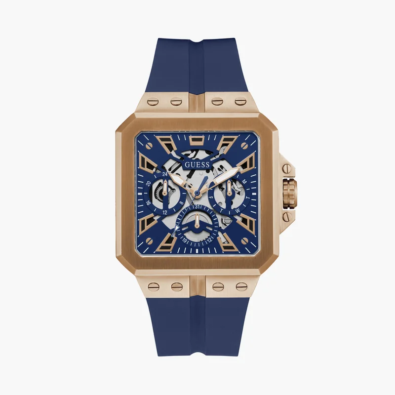 جس Chronograph Watch for Men in Blue