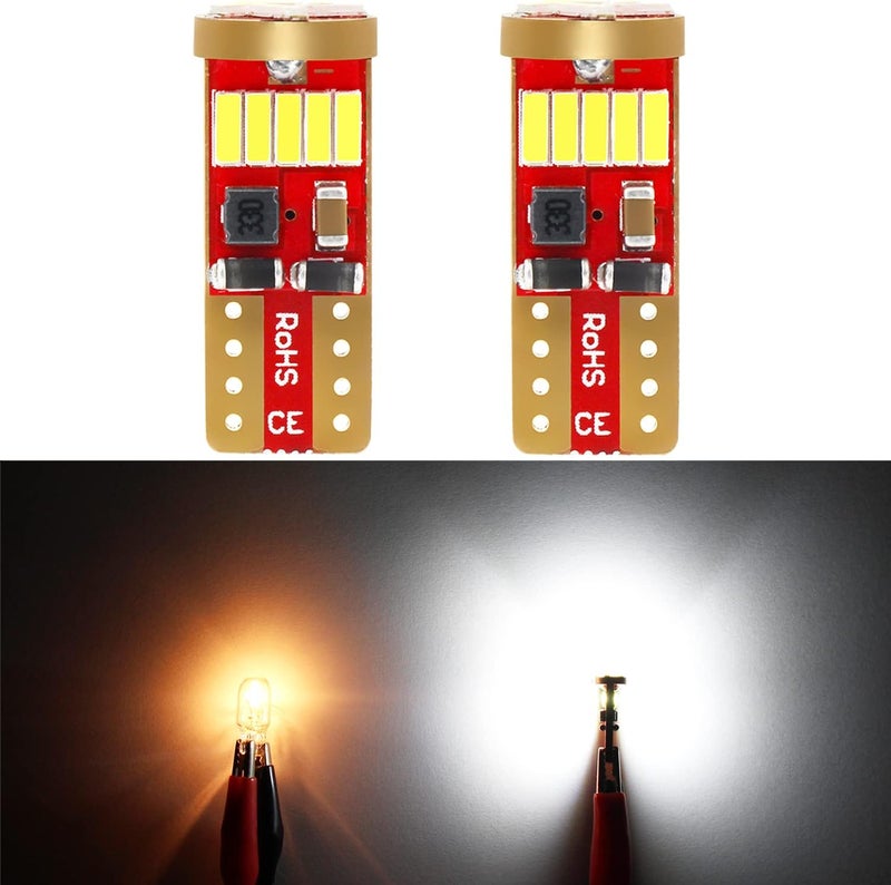 PHINLION 500 Lumens 194 LED Bulb - 2 Pack - Image 1