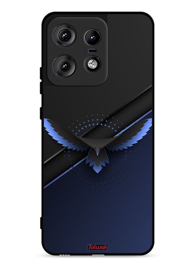 Tolwak Motorola Edge 50 Pro 5G Protective Case Cover Eagle Digital Abstract Art - Image 1