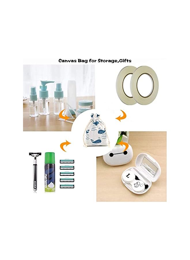 PROMASS promass Masking Tape, Adhesive Masking Tape, General Purpose of Office, Home, Decorating Crafts Spraying Adhesive Tape, for Painting Painters Tape of Painting Masking Tape(2 Pcs, 5mm)  - Image 4