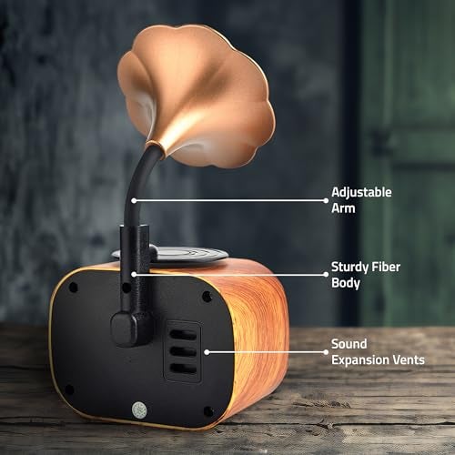 Artis BT12 Classic Retro Wireless BT Speaker with FM/USB/AUX in & Hands Free Calling (5W RMS Output) - Image 4
