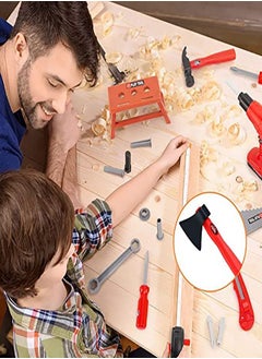 MarlaMall Kids Tool Set, 42 PCS Toddler Tool Set with Electric Power Drill & Tool Box, DIY Toys Construction Kids Tools  - Image 2