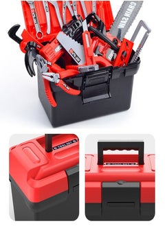 MarlaMall Kids Tool Set, 42 PCS Toddler Tool Set with Electric Power Drill & Tool Box, DIY Toys Construction Kids Tools  - Image 5