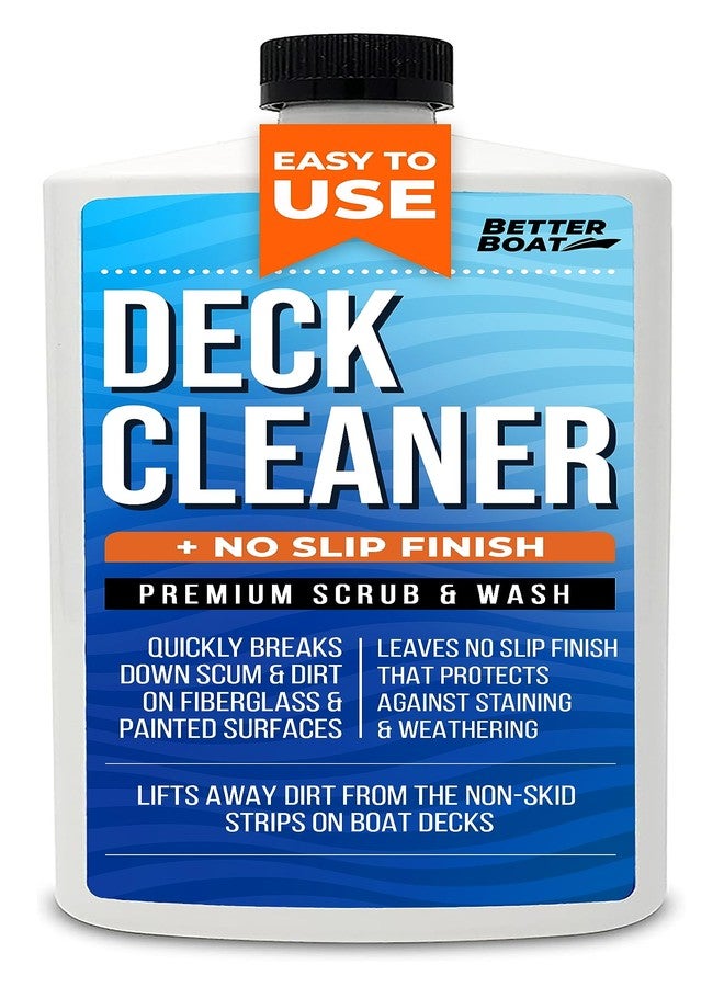 Better Boat Boat Non-Skid Deck Cleaner, Marine-Grade, 32oz, for Fiberglass, Aluminum, Plastic, Vinyl, Composite Floors & Hulls, Wash Soap & Sealant Cleaning Supplies - Image 1