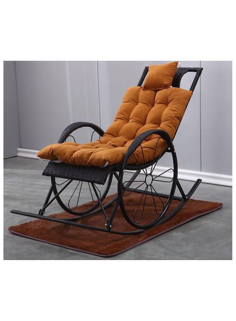 PROYARD Pro yard Bamboo Relaxing Rocking Chair - Image 1