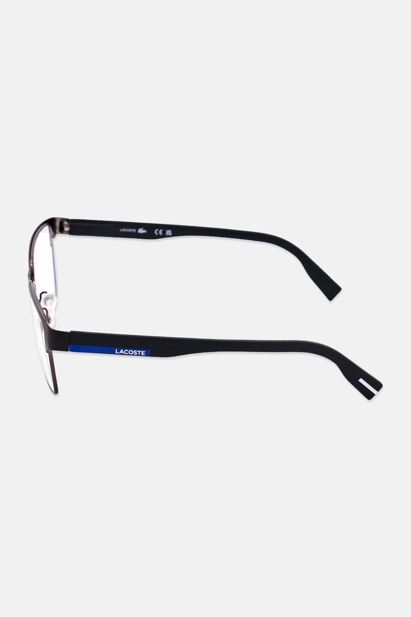LACOSTE Men L2286 Square Eyeglasses, Black - Image 4