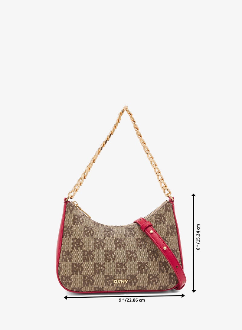 DKNY Jenna Demi Shoulder Bag - Image 5