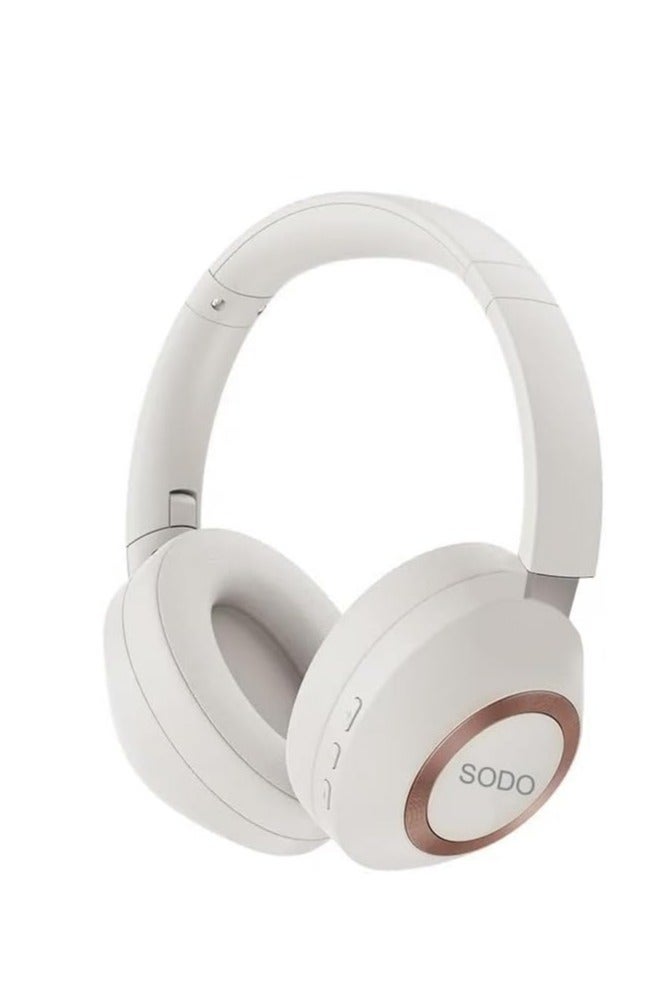 سودو سماعة رأس لاسلكية SD-1104 مزودة بتقنية بلوتوث الإصدار 5.0 | ميكروفون عالي الجودة، يدعم بطاقات SD، مقبس 3.5 مم، وخاصية إلغاء الضوضاء | سماعات رأس قابلة للطي بتصميم أنيق وملون - Image 1