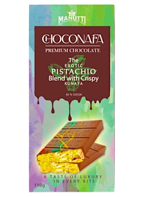Choconafa- Dubai Chocolate Pistachio Kunafa-180gm