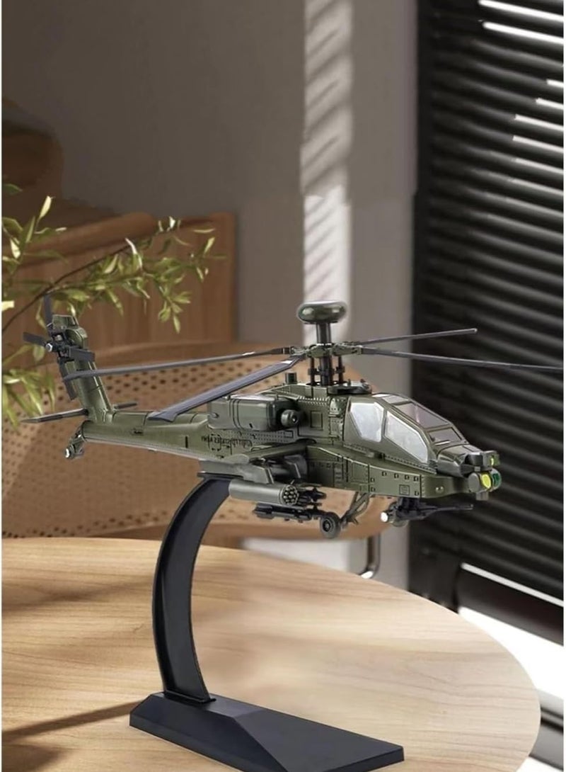 Boys Toys Table Gift Men Home Alone 1/64 Scale Apartment Helicopter Diecast Alloy Model Collection Toy Gift/Children - Image 5