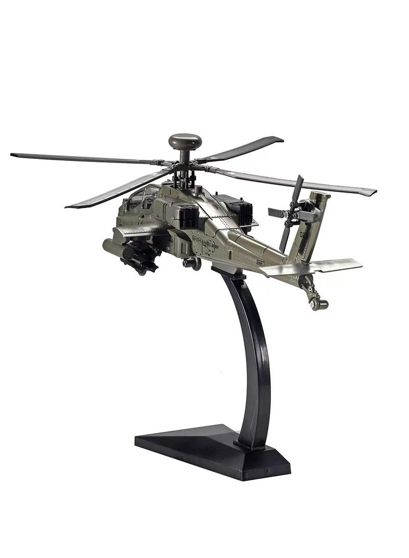 Boys Toys Table Gift Men Home Alone 1/64 Scale Apartment Helicopter Diecast Alloy Model Collection Toy Gift/Children - Image 2