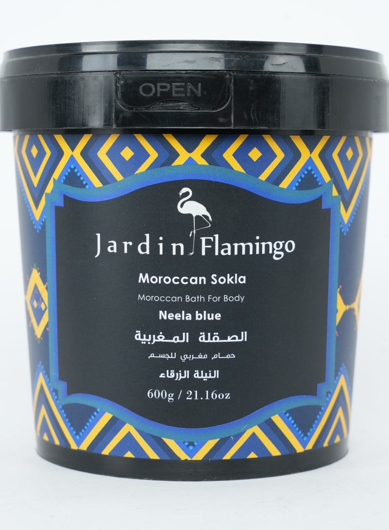 Jardin Flamingo Moroccan Sokla 600g - Neela Blue - Image 2