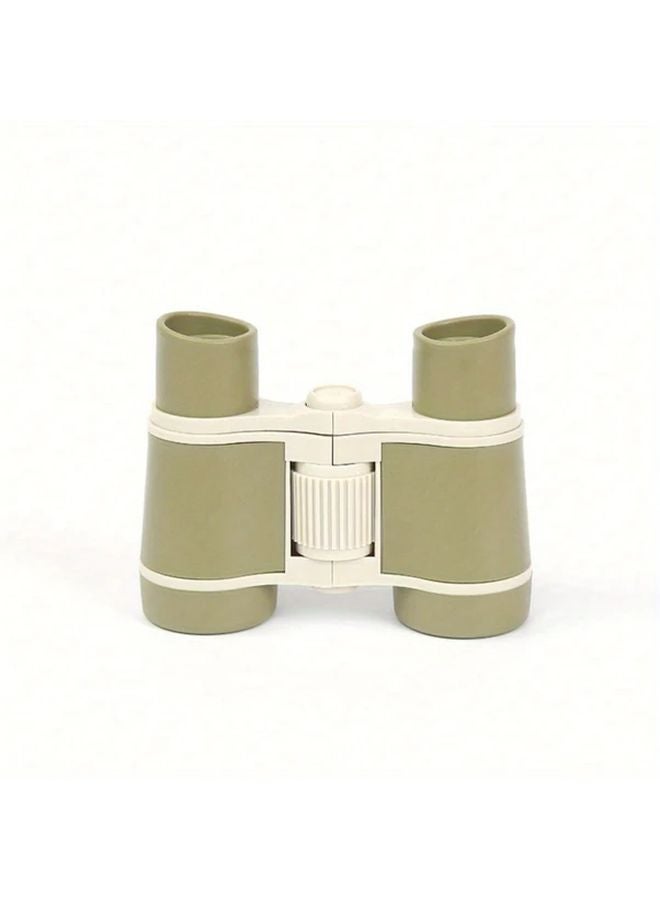 Apple Green Binoculars 4x Magnification 30mm Aperture for Bird Watching Hunting Hiking - Image 1