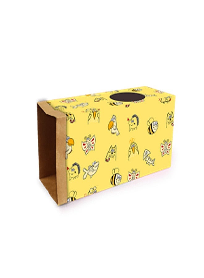all for paws Catoon - Kraft Paper Tunnel - Yellow