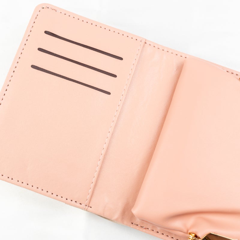 Leather Flip Wallet & Card Holder with Multiple Pockets - Blue - Image 2