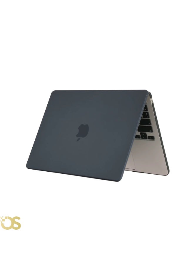 OS Hard Shell Protective Case for MacBook Air 13.3-inch — Transparent Black (Smoke) — Compatible with A1932, A2179 & A2337 Models - Image 4