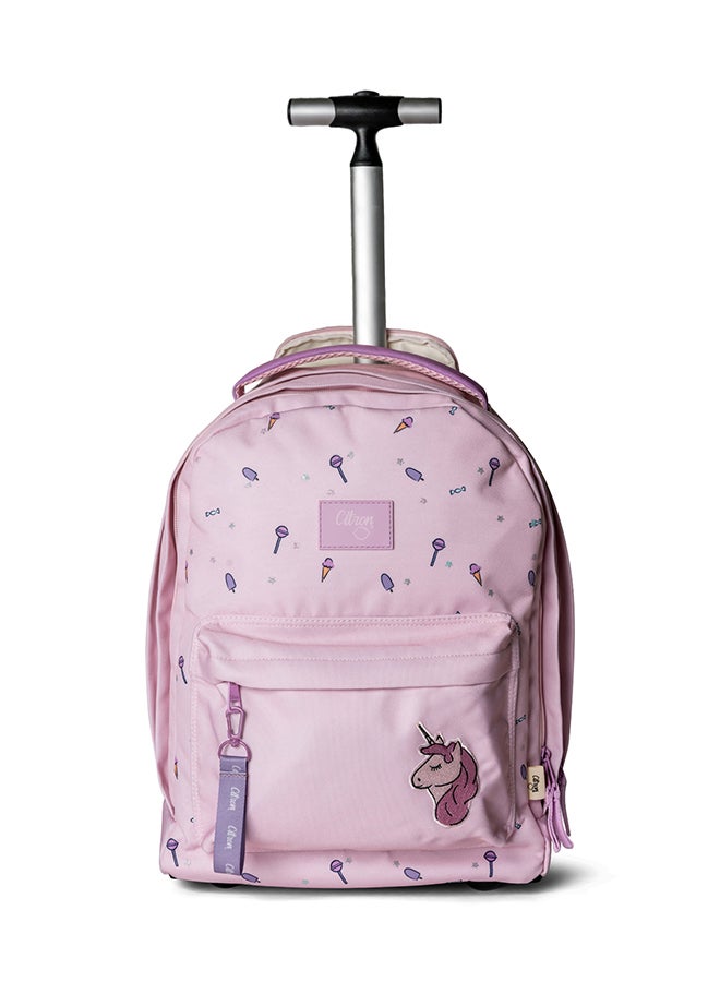 سترون حقيبة ترولي يونيكورن ستورمي - حقيبة مدرسية بعجلات ومقصورات واسعة - Image 3