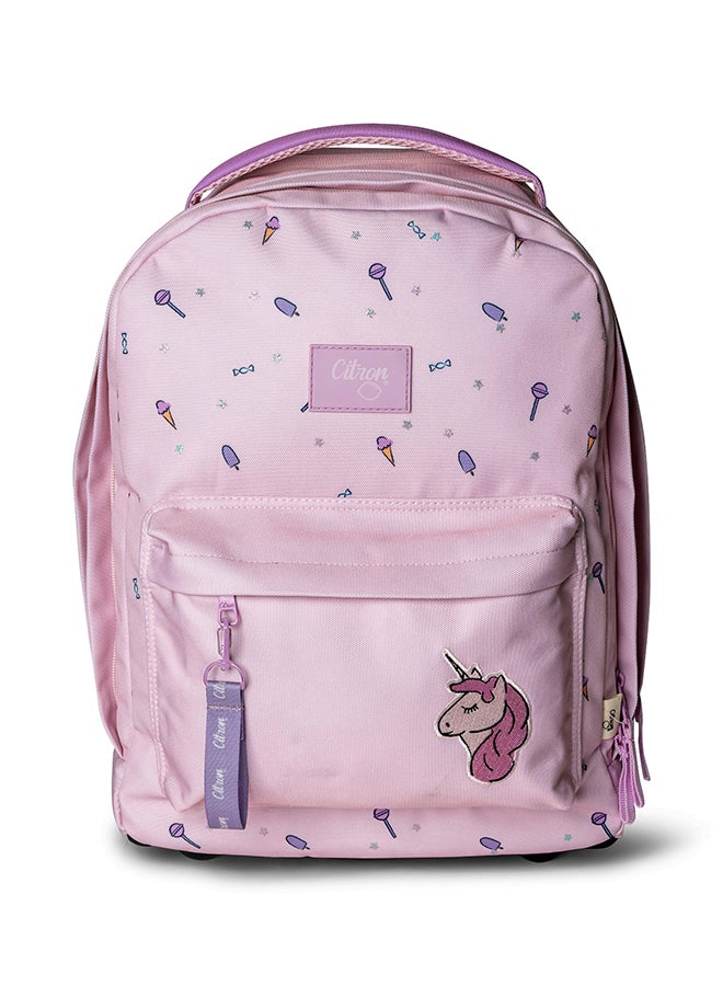 سترون حقيبة ترولي يونيكورن ستورمي - حقيبة مدرسية بعجلات ومقصورات واسعة - Image 1