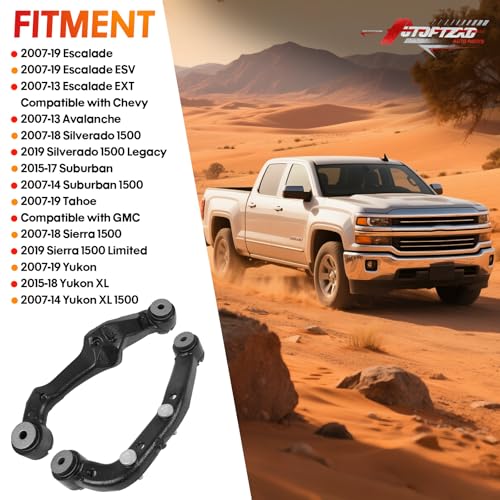 Autoptzxd Front Differential Carrier Mounting Brackets for 20072019 Chevy Silverado GMC Sierra 1500 Tahoe Cadillac Escalade for LH RH Side 2Pcs Replace 23104736 523071 - Image 3