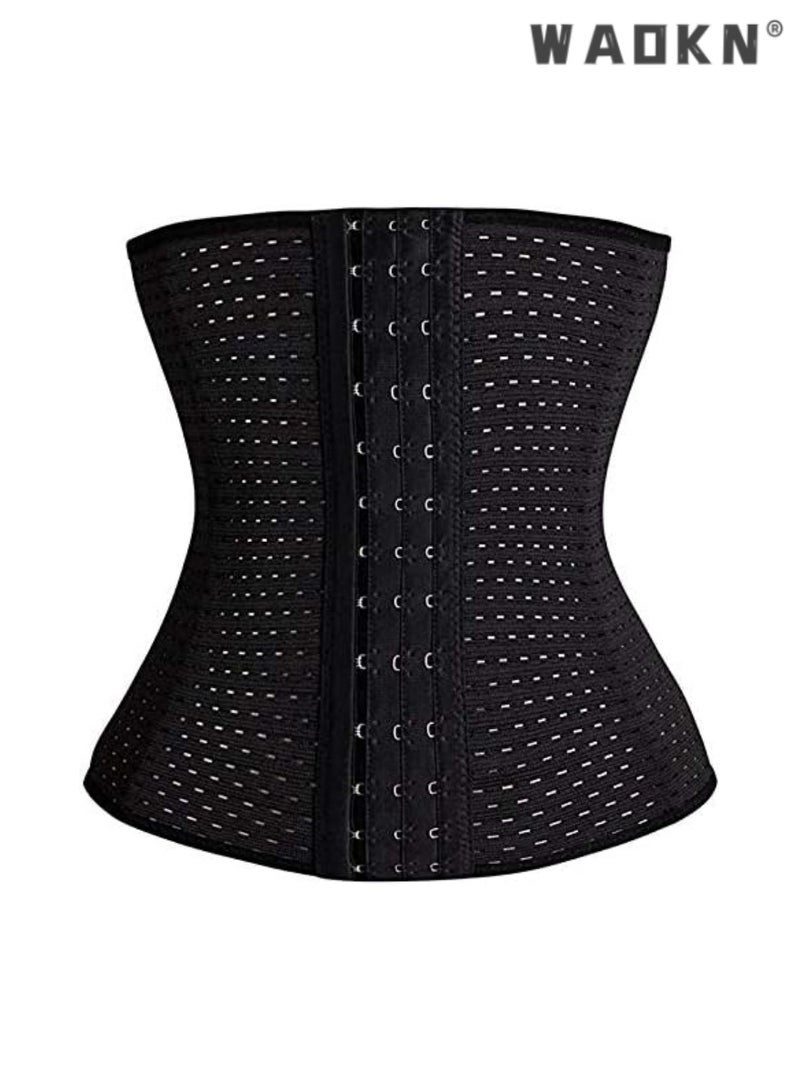 WAOKN Women's Breathable Waist Trainer Belt, Body Shaping and Posture Support, Ideal for Fitness and Postpartum Recovery,Effective Shapewear, Enhances Core Strength and Posture Stability, XXL Size - Image 1