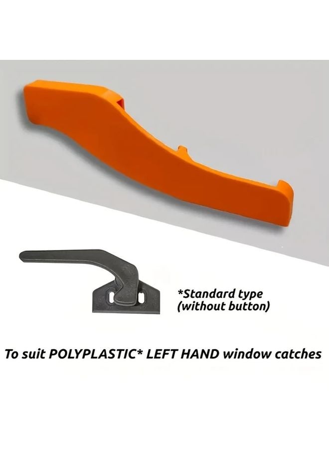 Black RV Camper Van Window Security Locks 2pcs Keyless Entry Anti Theft for Sliding Doors - Image 5