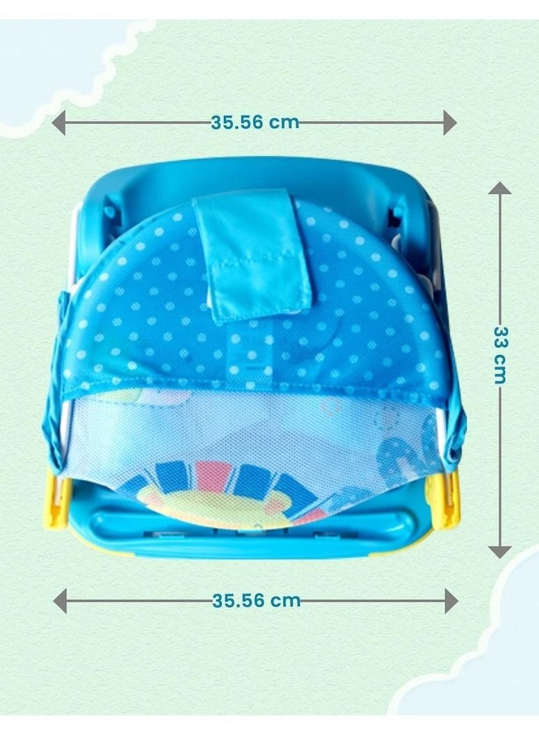 BABYCARA - 3-Position Deluxe Non-Slip Secure Foldable Bather For Newborn - Image 1