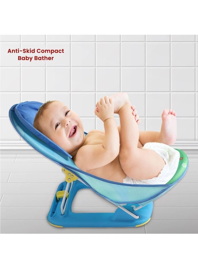 BABYCARA - 3-Position Deluxe Non-Slip Secure Foldable Bather For Newborn - Image 1