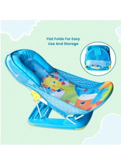 BABYCARA 3-Position Deluxe Non-Slip Secure Foldable Bather For Newborn  - Image 5