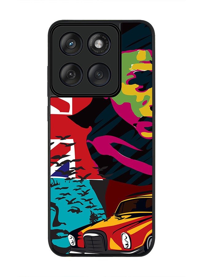 Stylizedd For Motorola MOTO Edge 60 Fusion/ Edge 60 Case,Slim fit Camera Protection, Shockproof Thin Phone cover  - Retro Spy - Image 1