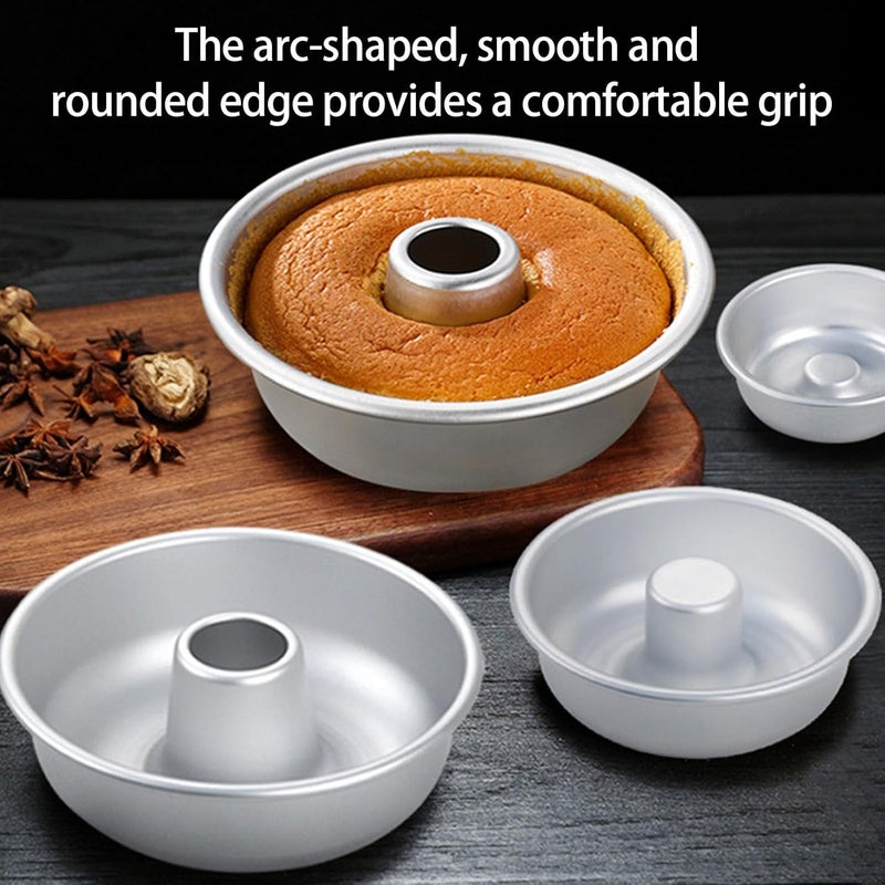 Commercial Grades Nonstick Doughnuts Cake Even Heating Baking Pan for Caramels Flans and Chiffons Aluminum for Dessert - Image 5