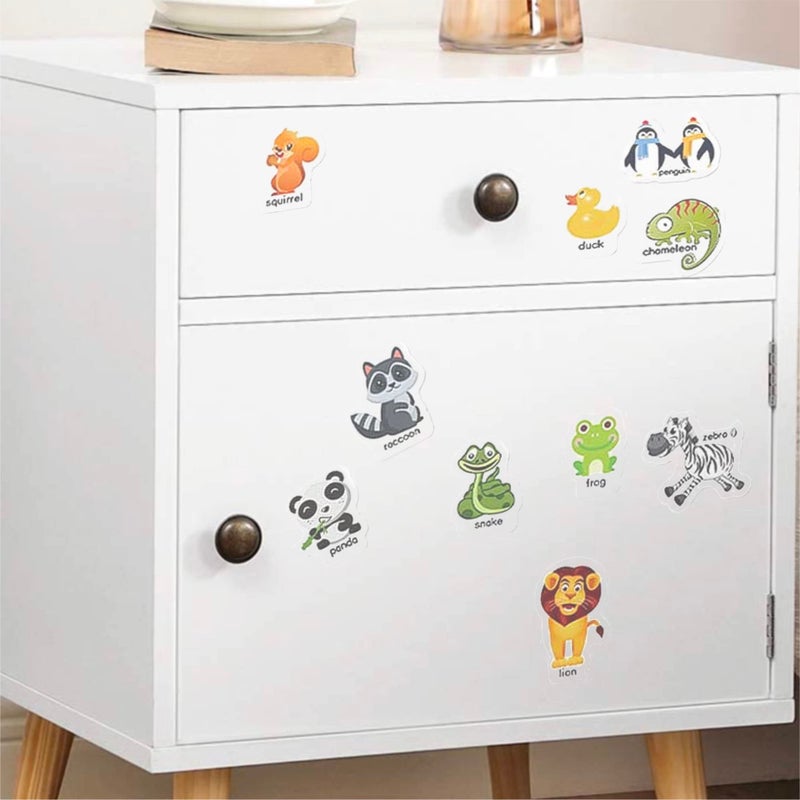 RUSON Reusable Sticker Book for Kids, 4 Sets Educational Learning Toys Travel Stickers Activity Books for Toddler Girls Boys Age 3+ Birthday Gifts - Vehicle, Space, Dinosaur & Animals - Image 5