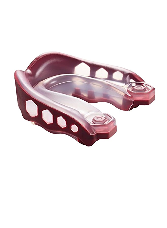 Shock Doctor Mouth Guard Sports, Hockey, Lacrosse, Baseball, Wrestling Moutguard, Gel Max Heavy Duty Protection & Custom Fit, Football Mouth Guard with Strap, Adult & Youth Mouthguard - Image 1