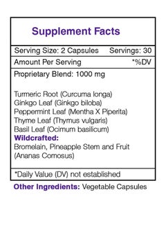 Secrets of the Tribe Carpal Secret Carpal Tunnel Support Herbal Supplement Blend (60 Capsules)  - Image 4