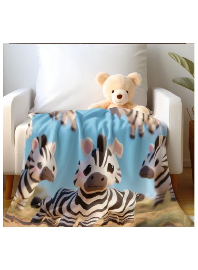 general Children's or student cartoon flannel thin blanket (warm and comfortable, suitable for sleep, games) 100cm*150cm - 670 - Image 4