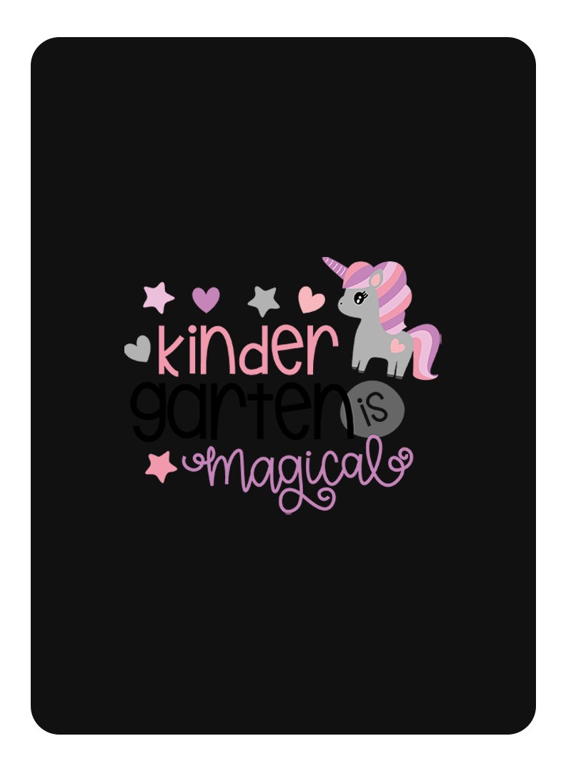 Protective Flip Case For Xiaomi Pad 6S Pro 12.4 With Trifold Stand Auto Wake Sleep Shockproof Cover Kinder garden magical copy