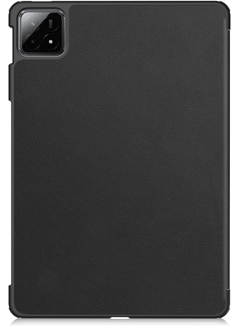 Protective Flip Case For Xiaomi Pad 6S Pro 12.4 With Trifold Stand Auto Wake Sleep Shockproof Cover Kinder garden magical copy