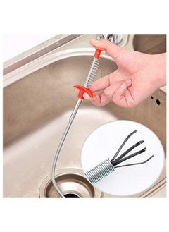 Bendable Sink Cleaning Hook Sewer Dredging Tool Kitchen Spring Pipe