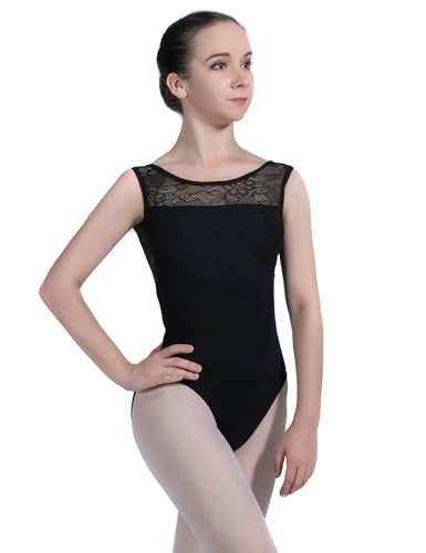 Dance Favourite Black Leotards for Women and Girls Gymnastics 01D0163 (M) - Image 5