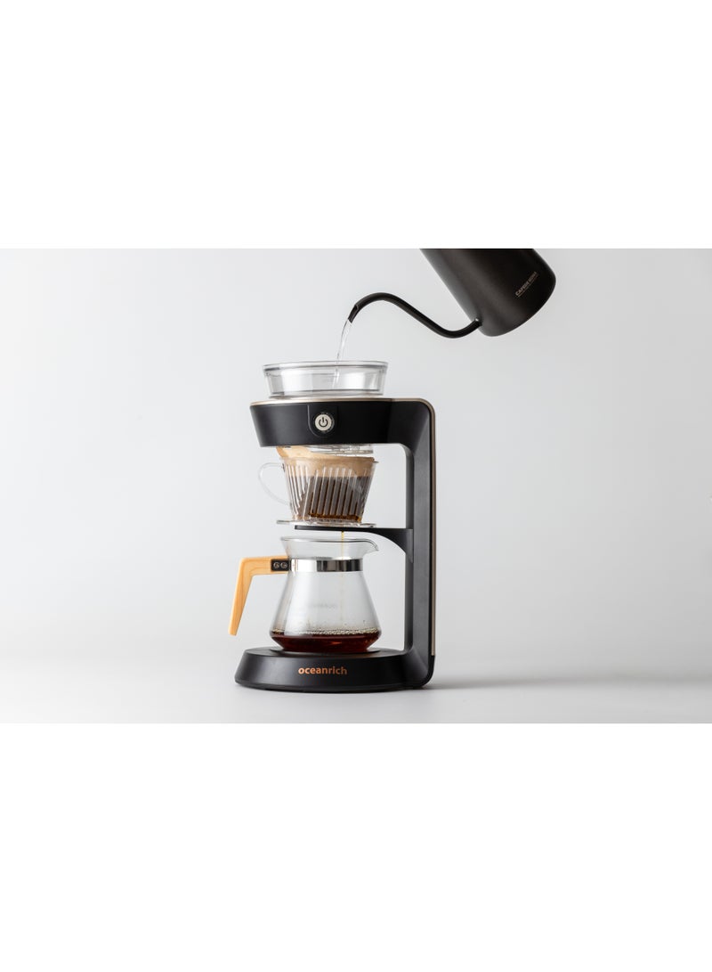 Oceanrich CR7352AD Rotating Automatic Pour Over Coffee Maker – Portable Battery Operated Drip Coffee Brewer (1–2 Cups) - Image 2