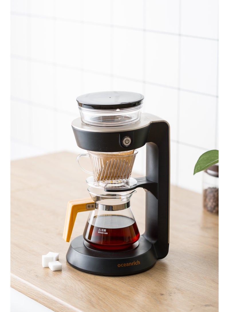 Oceanrich CR7352AD Rotating Automatic Pour Over Coffee Maker – Portable Battery Operated Drip Coffee Brewer (1–2 Cups) - Image 4