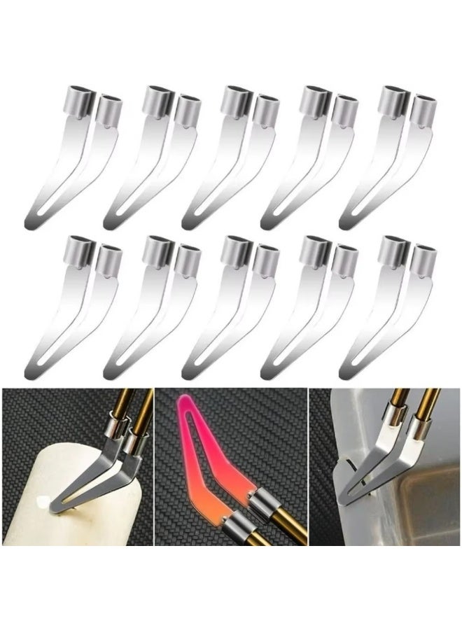 10PCS Plastic Welder Smooth Tip Heads for Soldering Iron Repair Welding Gun Tools, Car Bumper Dashboard - Image 1