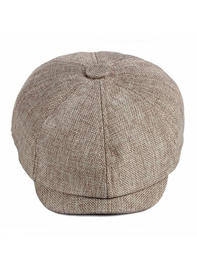 NIBEMINENT Fashion Autumn Winter Cotton Breathable Beret Cap Sun Protection Comfort Adjustable Cowboy for Men Women Youth  - Image 2